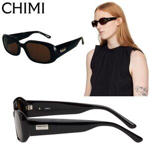 NWT -CHIMI LAB LAX Black Sunglasses (51mm-20mm)